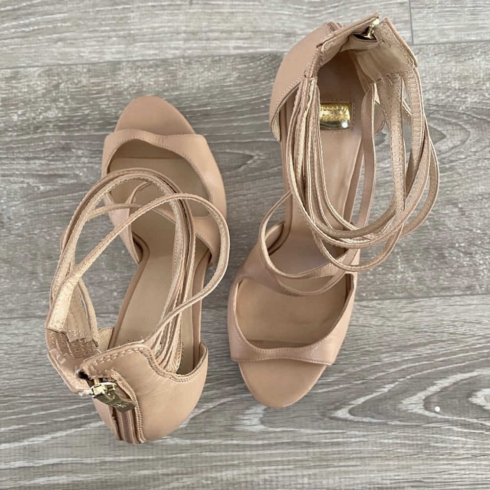 Marciano zip up heels